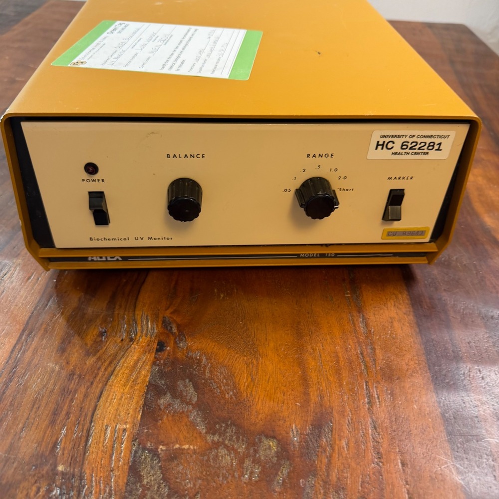 ISCO Model 150 Biochemical UV Monitor Vintage Laboratory Scientific Equipment